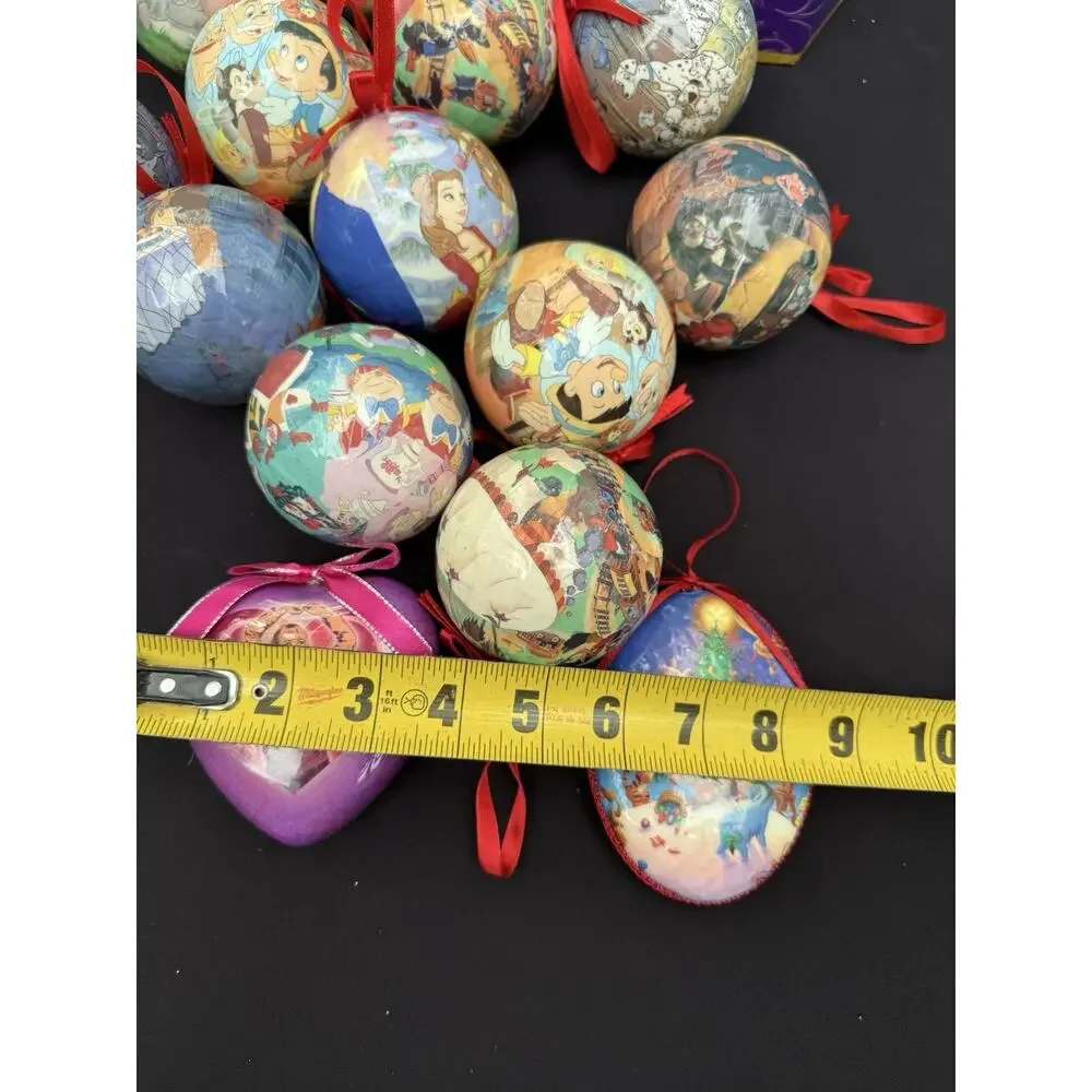 Vintage Vintage Disney Store Enchanted Christmas 14 Pc Ornament Set